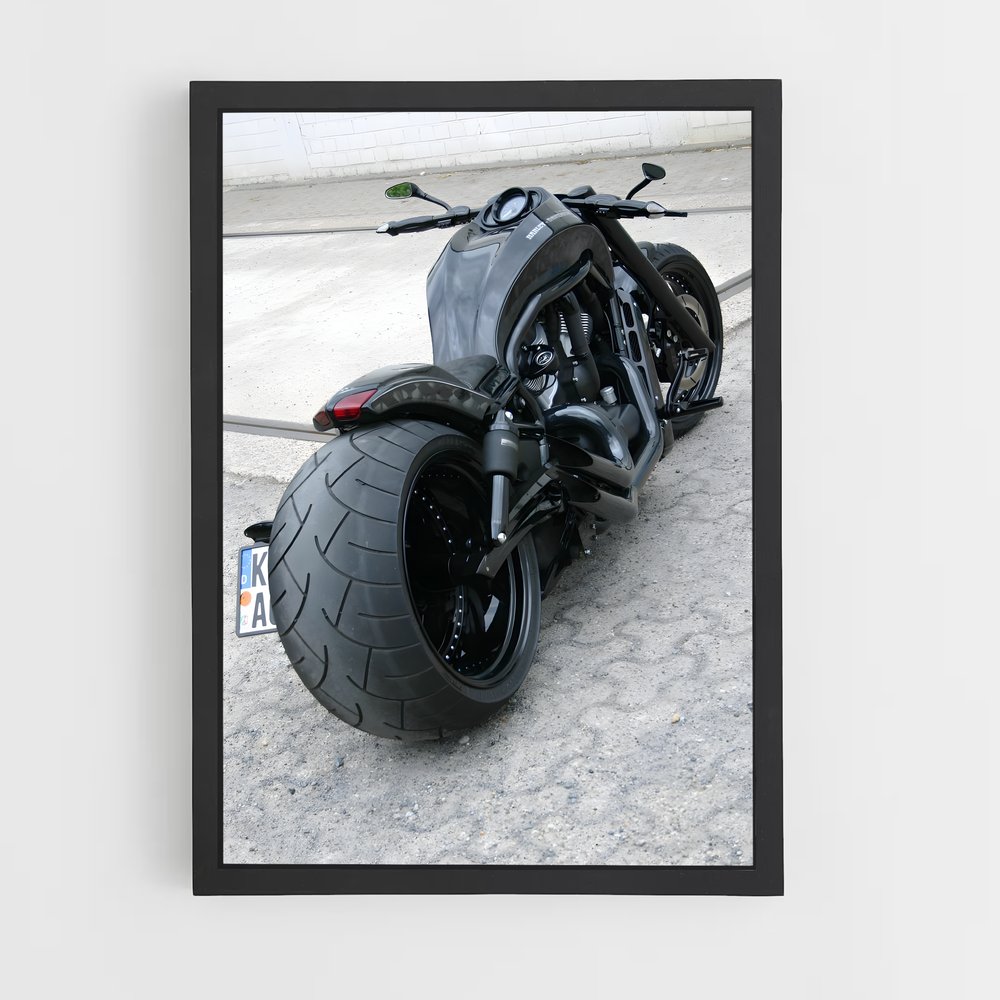 Poster spectaculaire Night rod – affiche Harley-Davidson (vue 2)